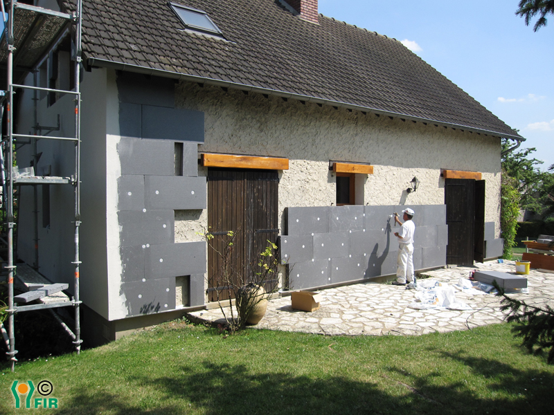 Isolation extérieure maison dans la Haute-Savoie
